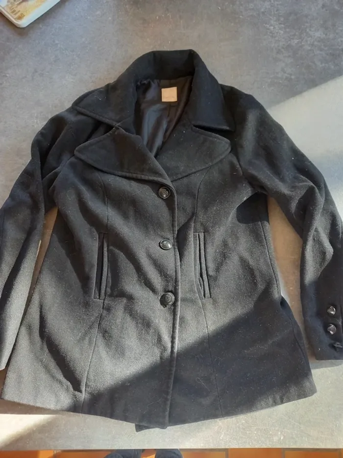 Manteau noir 40 - photo numéro 3