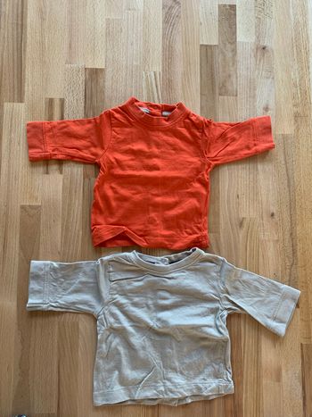 Lot de 2 t-shirts 1 mois