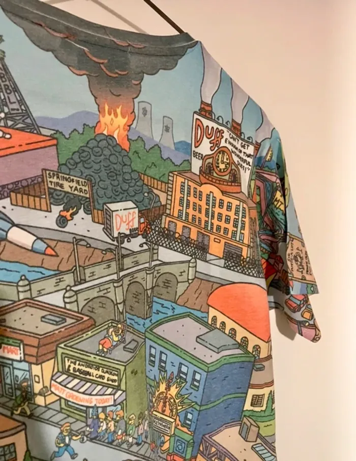 T-shirt Les Simpsons - Taille M - Tres bon état - photo numéro 5