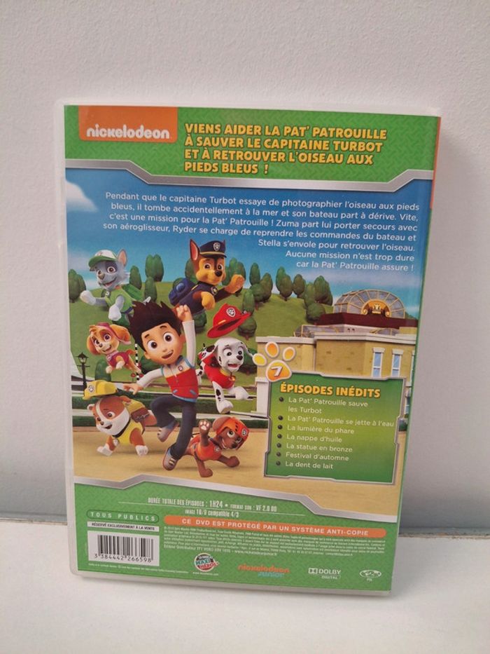 DVD Pat Patrouille Au secours du capitaine! - photo numéro 2