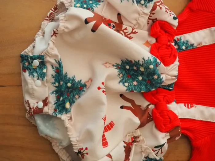 Robe Shein Noël fille 12-18 mois - photo numéro 2