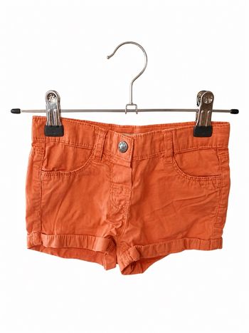 Short fille corail 
