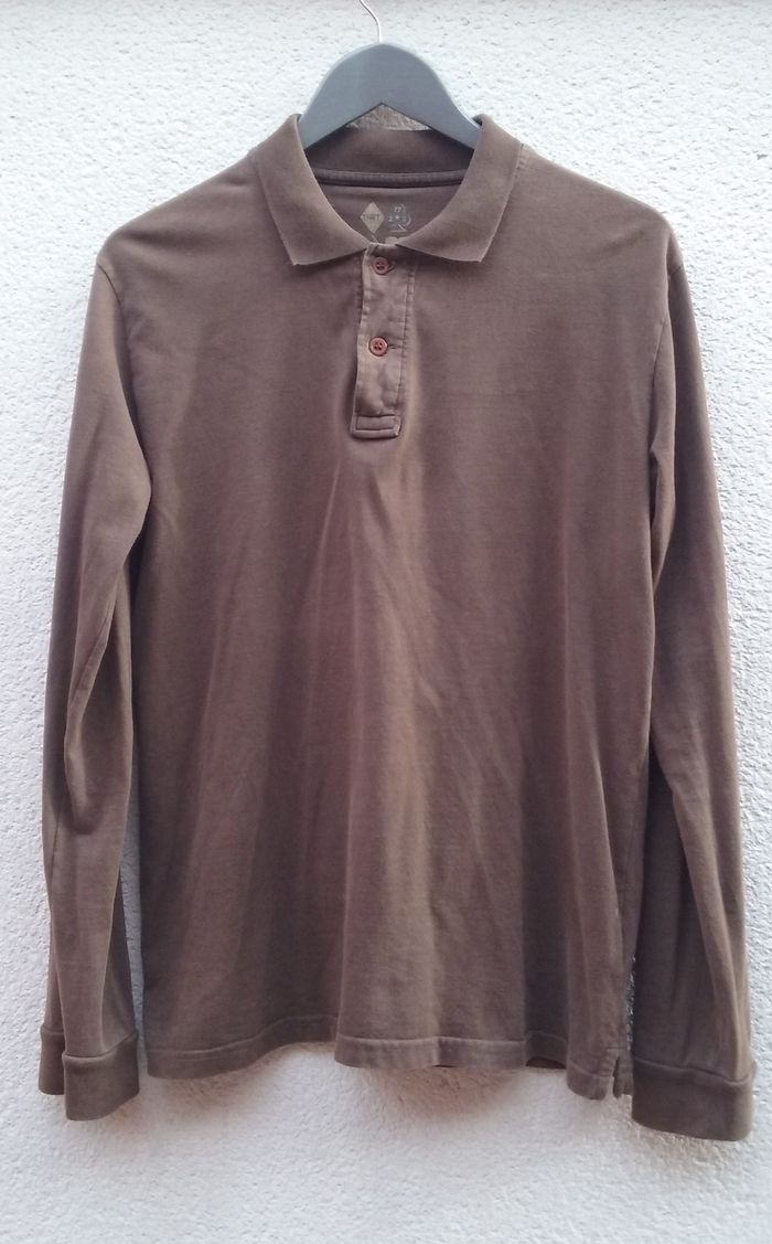 Polo manches longues Tibet homme