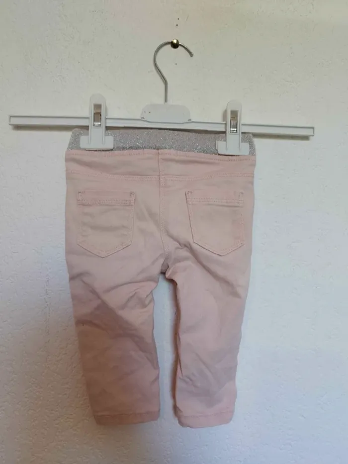 pantalon pour bébé fille 6 mois Gémo - photo numéro 2