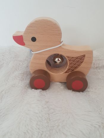 Canard en bois Bieco NEUF