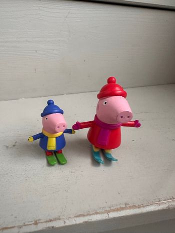 Peppa pig au ski