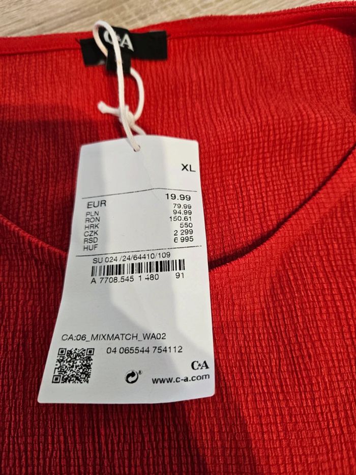 Robe rouge xl - photo numéro 4