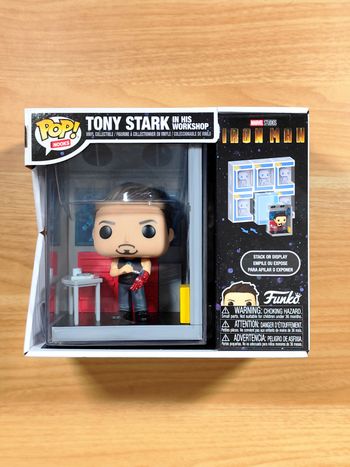 Funko Pop! Nooks Tony Stark In His Workshop - Marvel Studios Iron Man Neuf