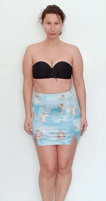 Mini mini jupe fendue sexy