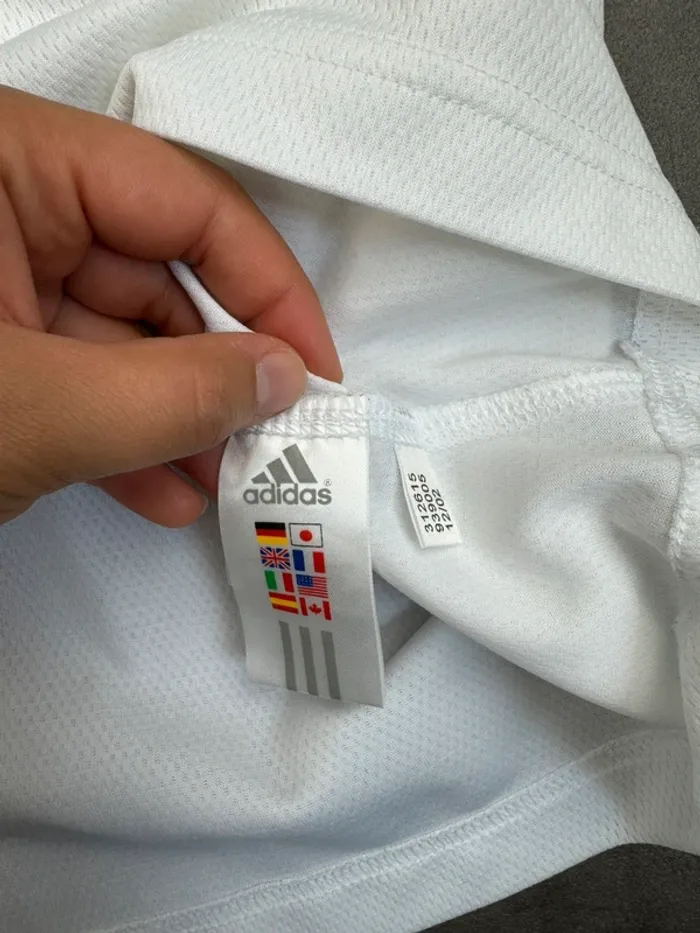 T-shirt Adidas Vintage 00’s Blanc Taille L - photo numéro 7
