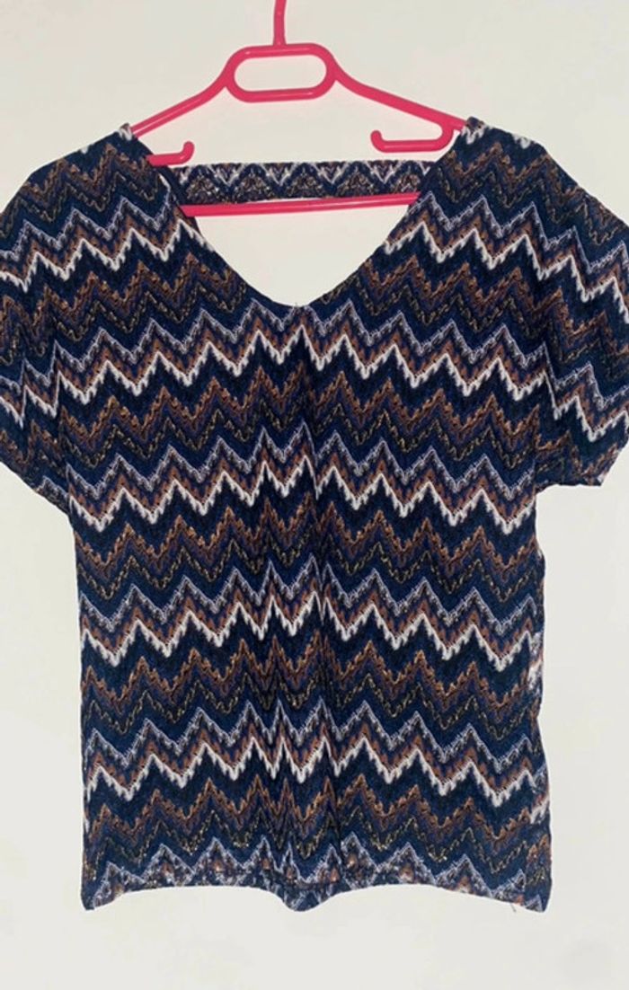 Blouse manches courtes - photo numéro 2