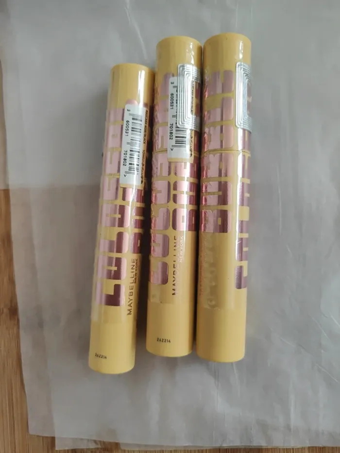 Lot de 3 mascaras noir Maybelline - photo numéro 2