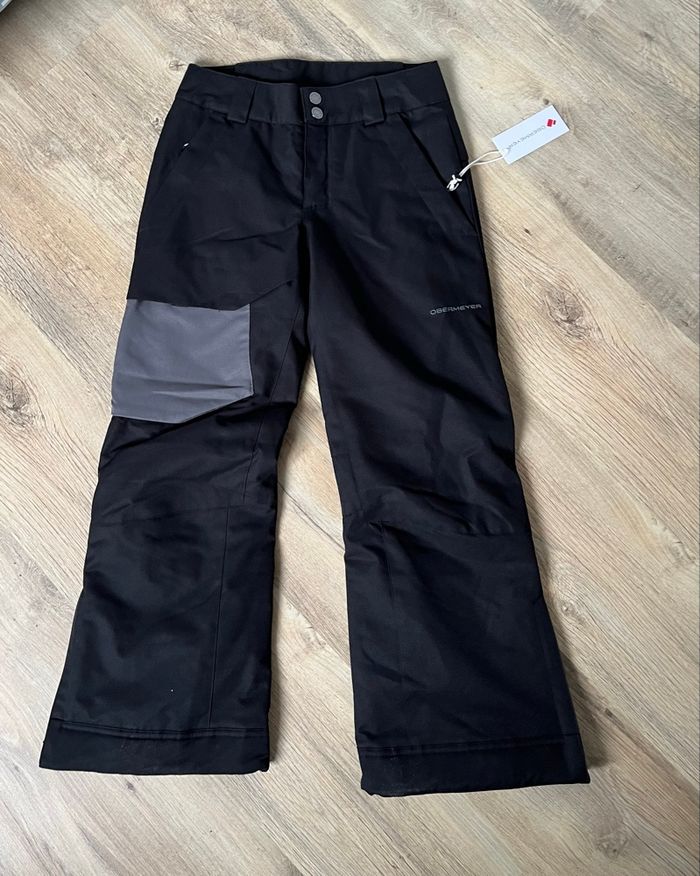 Pantalon de ski Obermeyer | Taille 10 ans | Noir