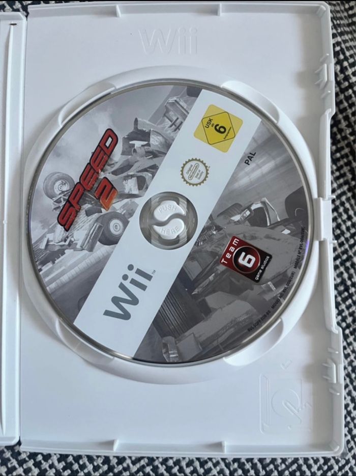 Jeu WII + volant Speed 2 - photo numéro 5