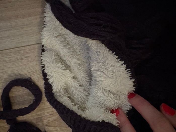 Bonnet + snood 56 cm - photo numéro 3