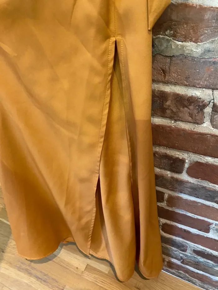 Robe longue moutarde - photo numéro 8