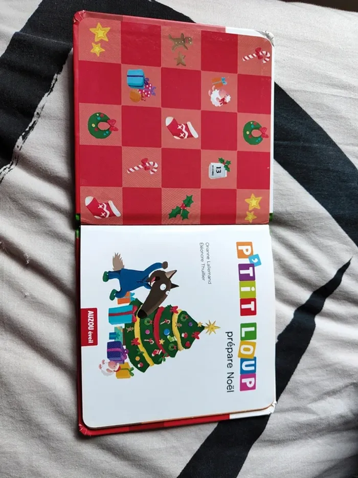Livre P'tit loup prépare Noël - photo numéro 3