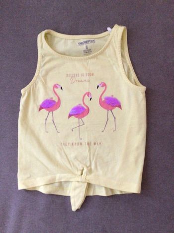 T-shirt sans manche fille