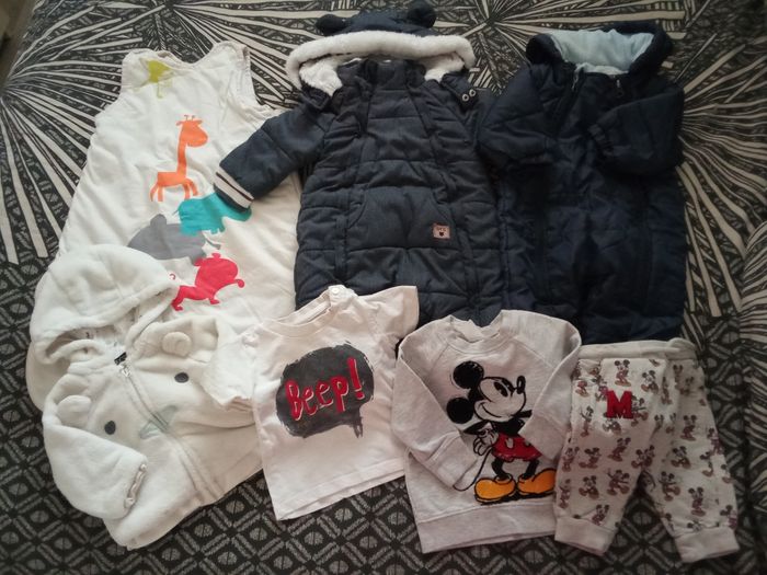 Lot vêtements garçon