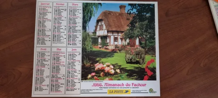 Almanach du facteur 1998 - photo numéro 2