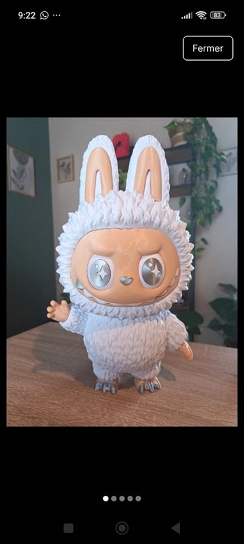 Figurine labubu impression 3d