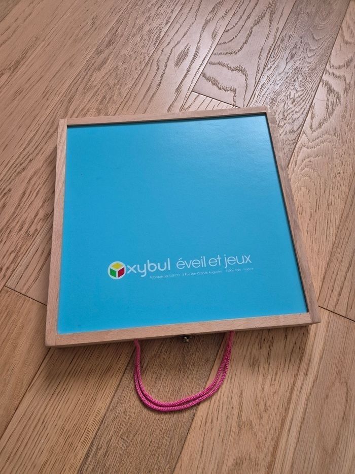 Mallette geoforme Djeco Oxybul, TBE 🟣 - photo numéro 2