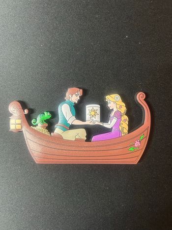 Aimant / magnet, raiponce en barque, Disneyland Paris