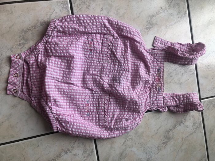 Combinaison short 24 mois