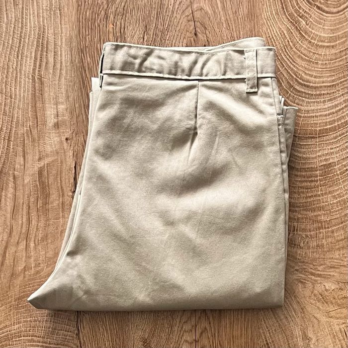 Pantalon à jambes larges beige junior Dickies, taille 13 ans