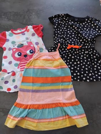 Lot robe fille 3 ans
