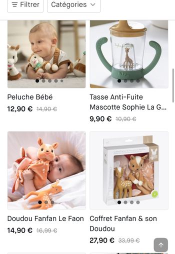 Sophie la girafe neuf