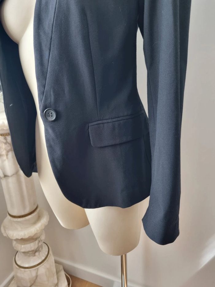Blazer noir Zara basic - photo numéro 15