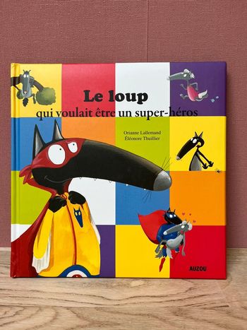 Livre le loup les grands albums auzou 4