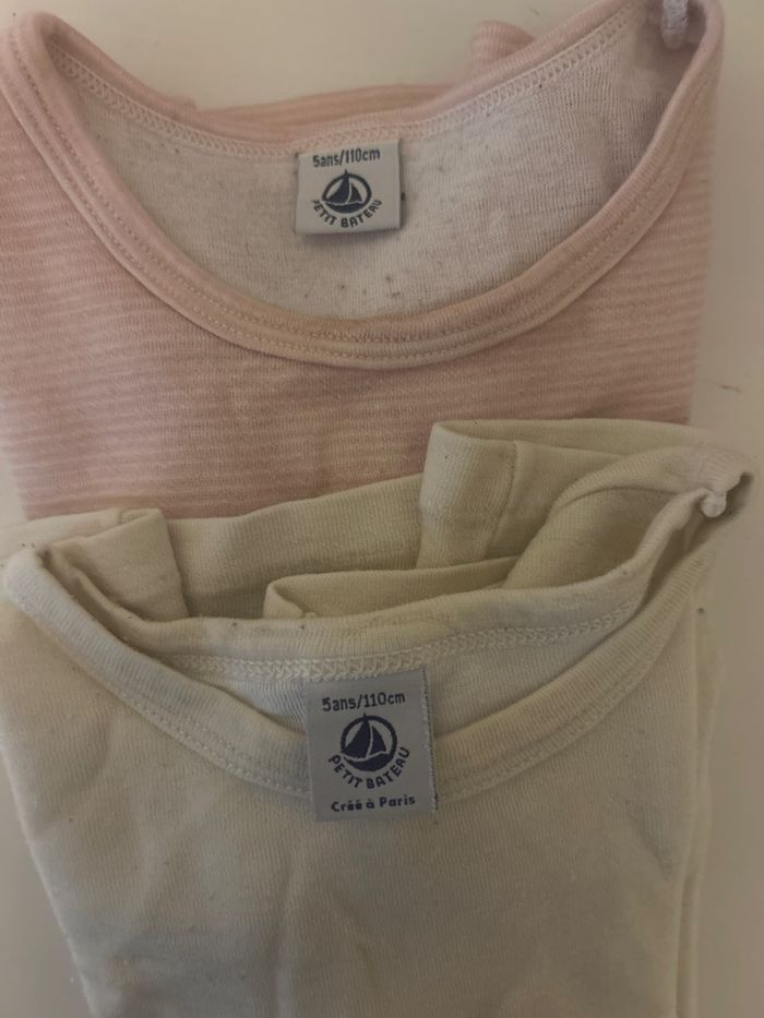 T shirts chauds petit bateau 5 ans - photo numéro 2