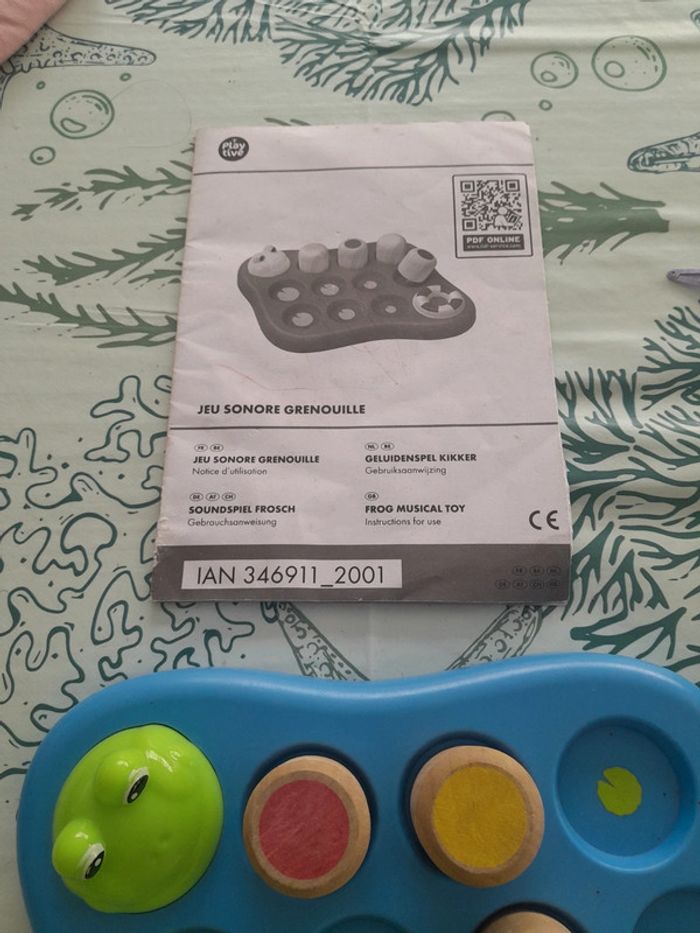 Jeu sonore grenouille multi melodie - photo numéro 2