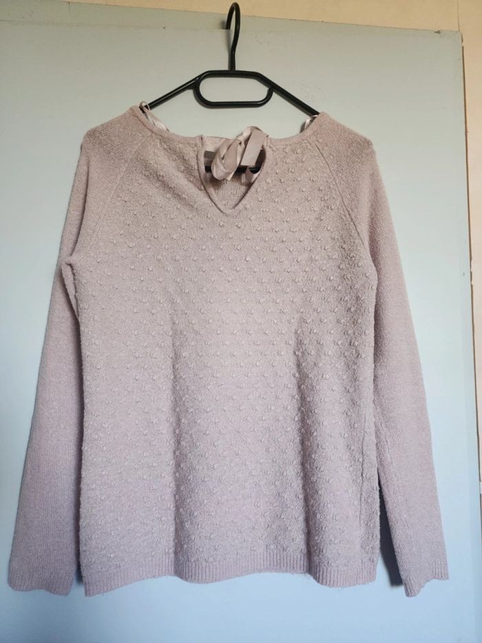 Pull fin rose Grain de Malice T.36/S - photo numéro 3