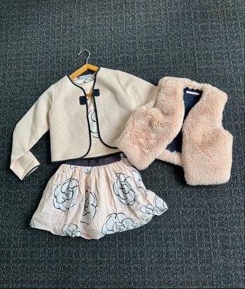 Ensemble Marèse jupe et veste + doudoune