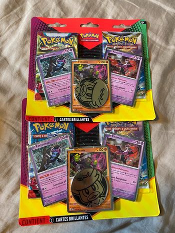 Lot de 2 Duo pack Pokémon Mars 2025 - EV01 écarlates et violet + EB09 stars étincelantes