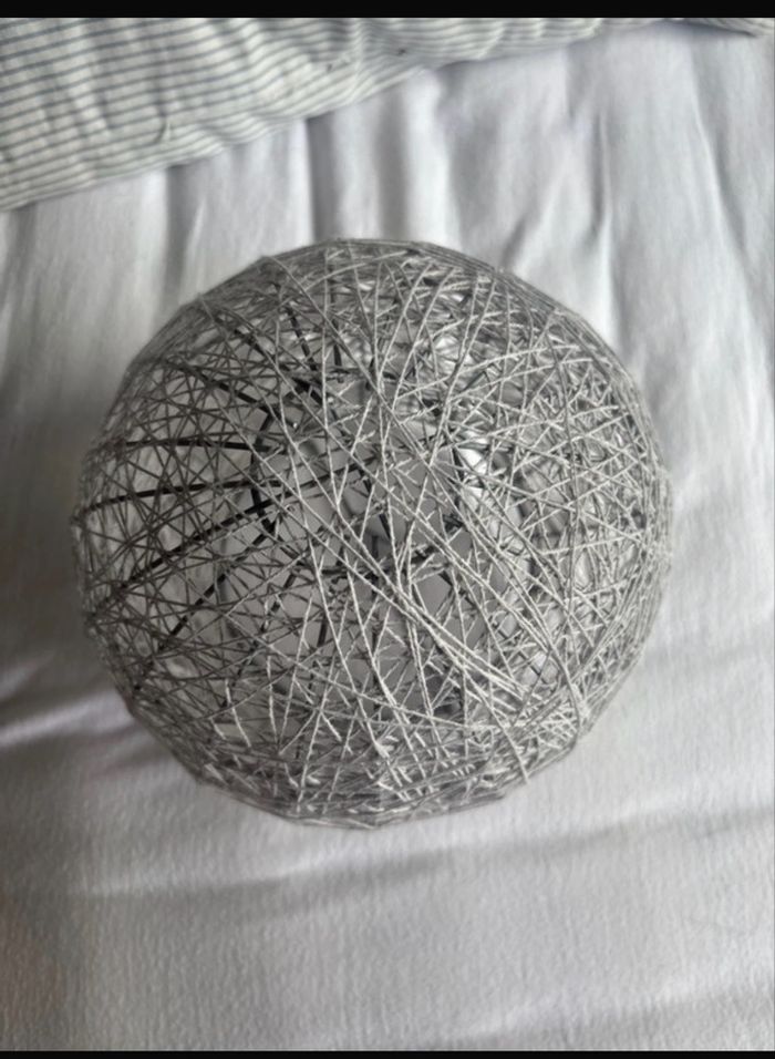 Abat jour suspension boule