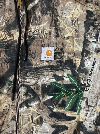 Veste Carhartt camouflage taille S
