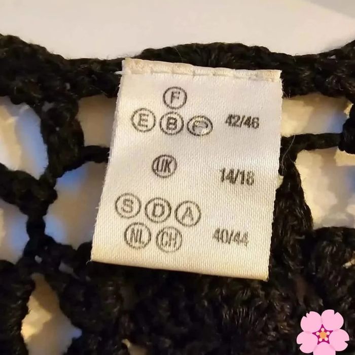 Robe vintage hand made crochet - photo numéro 4