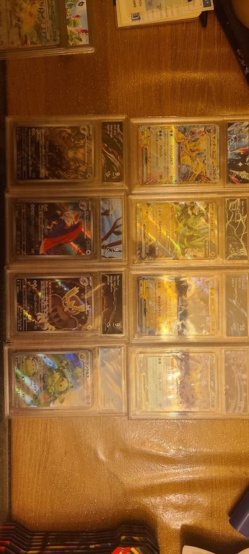 Lot de carte gradée collect aura 9.5 et 10