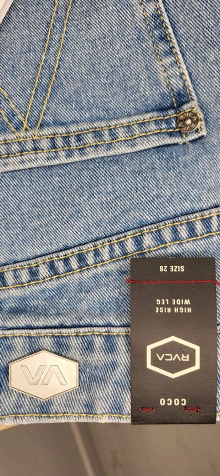 Short jean taille haute RVCA T.36 - photo numéro 13