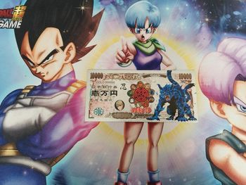 Billet Matatabi Nibi Naruto Collector card carte Ticket Biju Démon