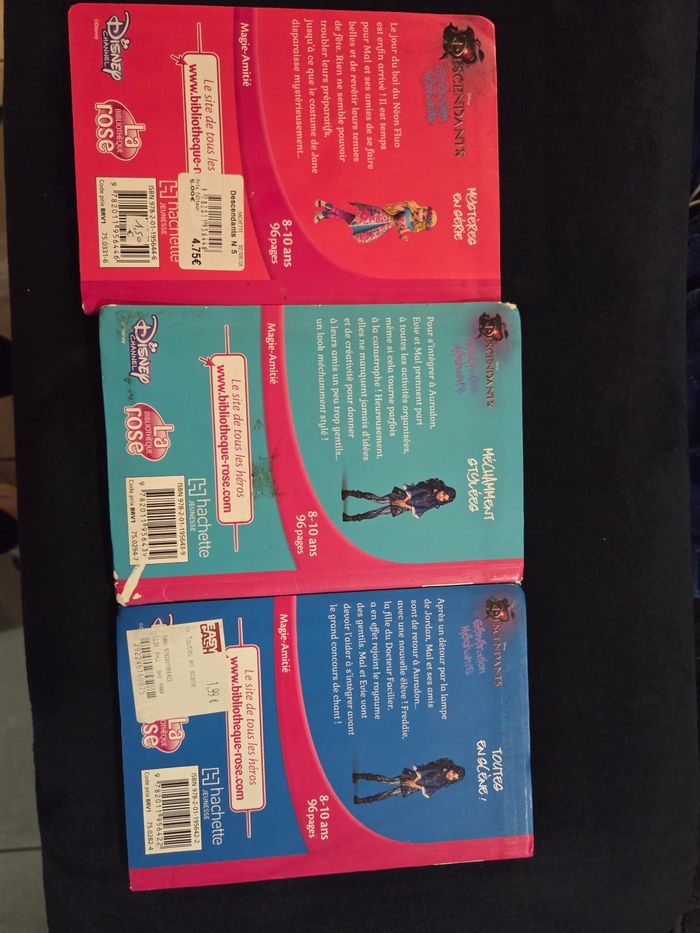 3 livres descendants - photo numéro 2