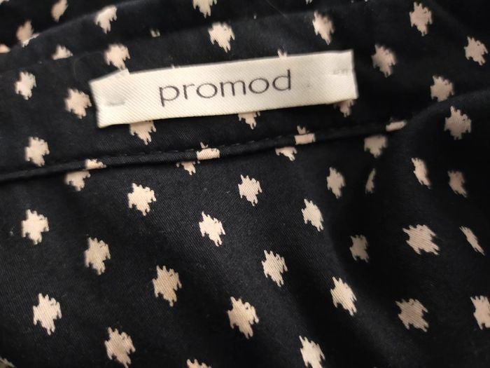 Robe noire à motifs – Promod – Taille 36 - photo numéro 5