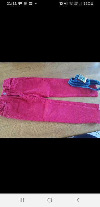 Pantalons velours Orchestra