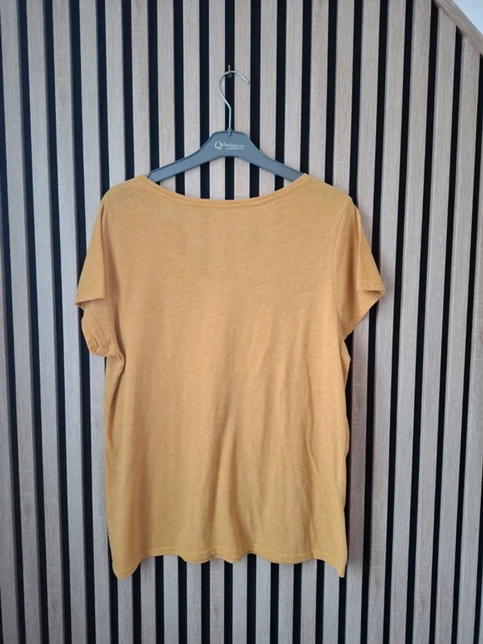 Tee shirt moutarde Primark T42/44 - photo numéro 4