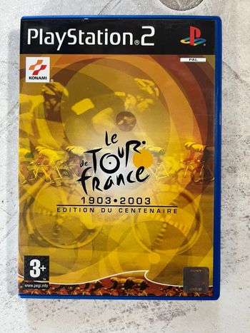 Jeu PS2 le Tour de France