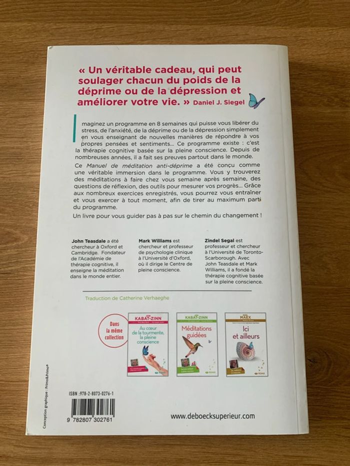 Manuel de méditation anti-déprime - photo numéro 2